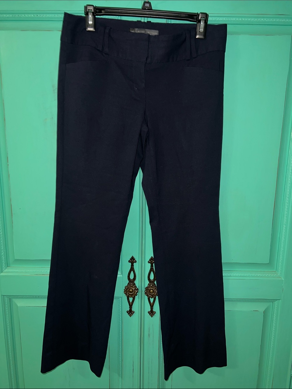 The Limited Women's Navy Dress Pants - Tailored Bootcut